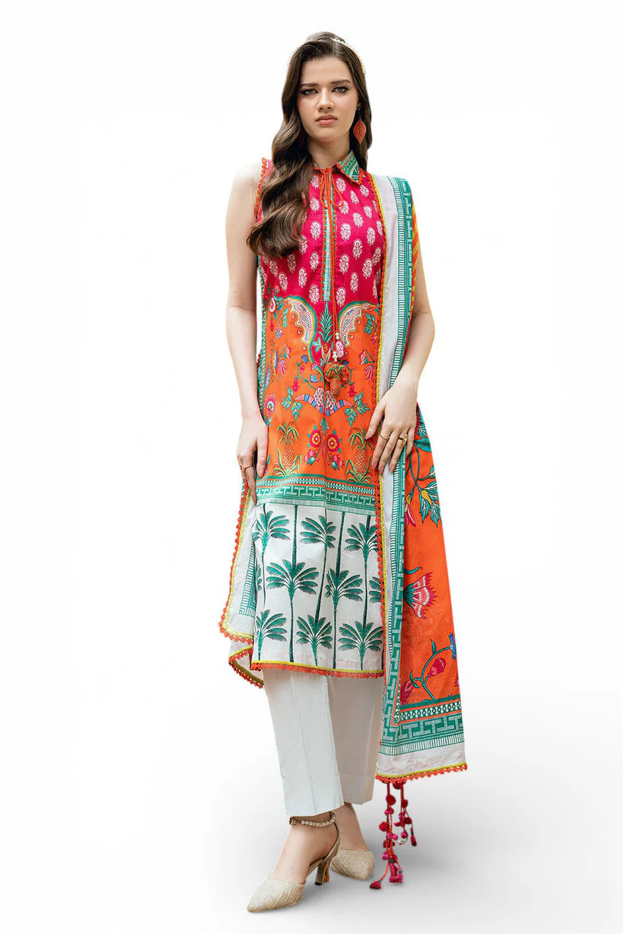 Gul Ahmed CH-62020 Desert Rose 2026
