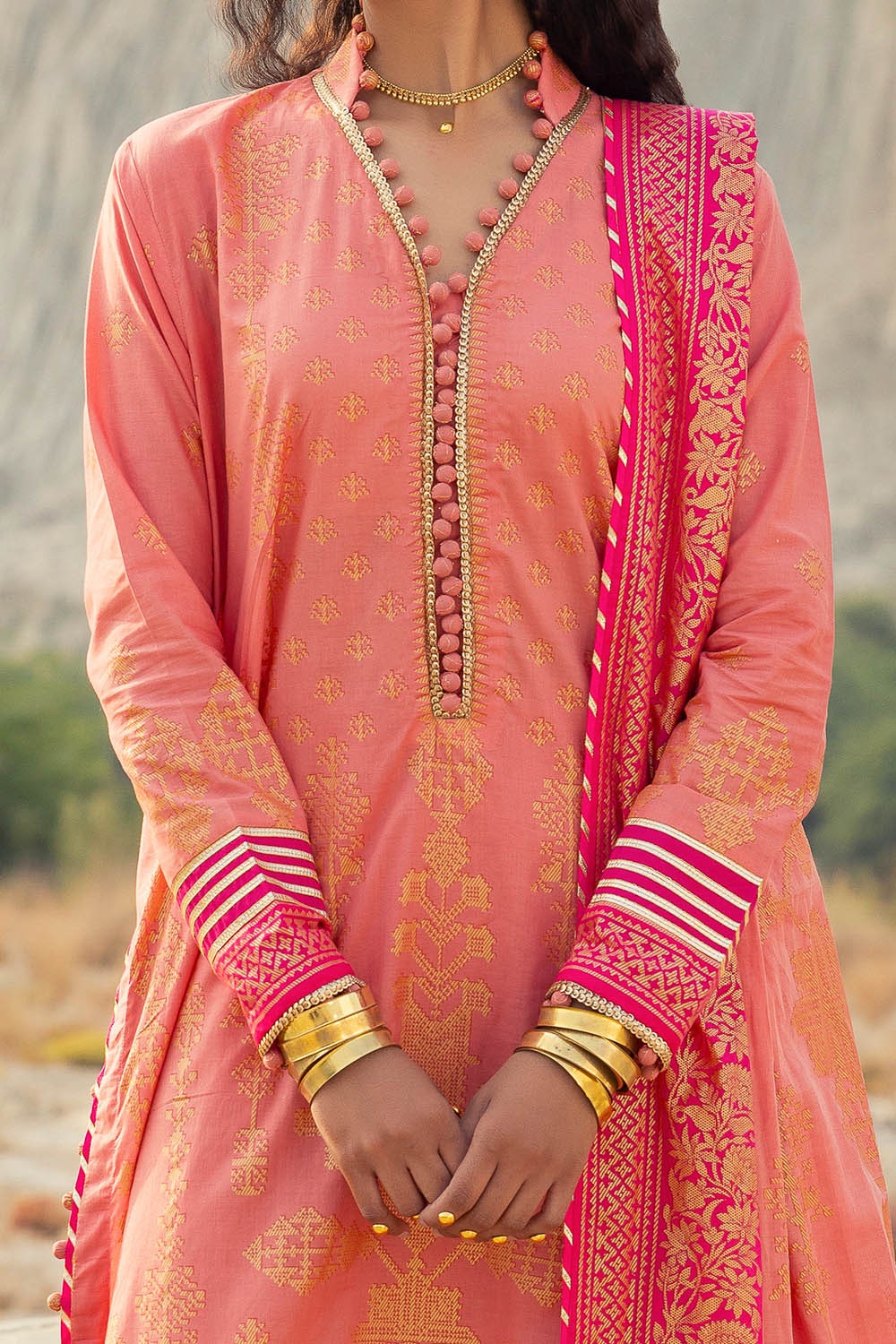 Gul Ahmed CL-52119-B Banarsi 0 - Image 2