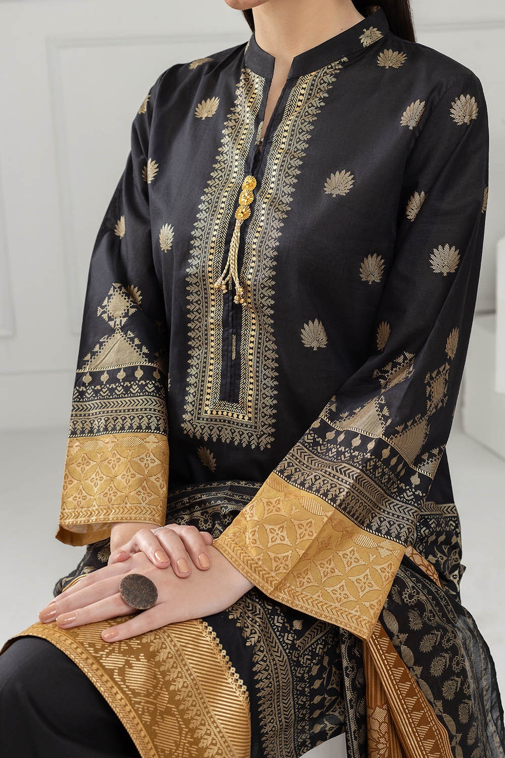 Gul Ahmed CL-52120-A Banarsi 0 - Image 2