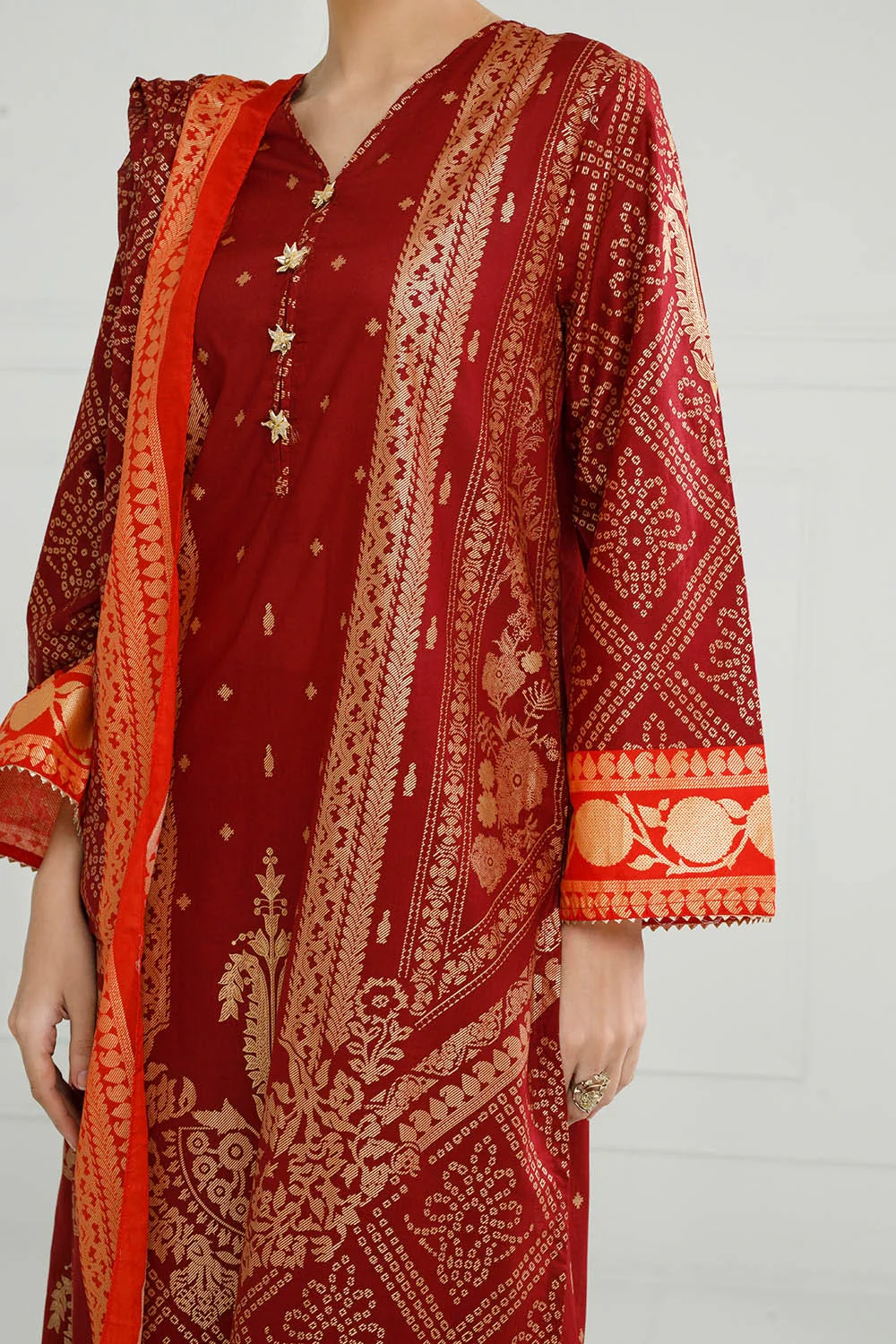 Gul Ahmed CL-52124-A Banarsi 0 - Image 2