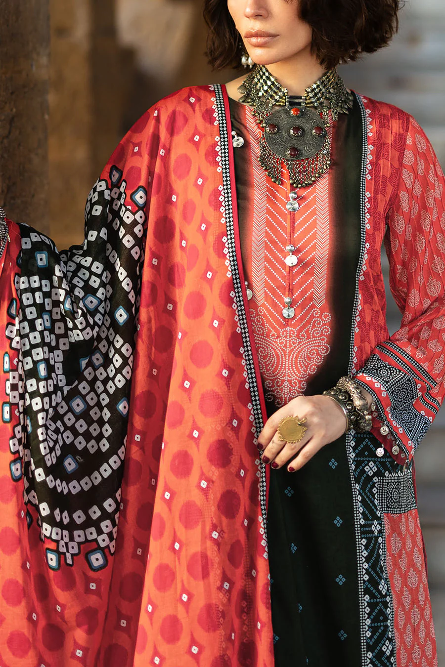 Gul Ahmed CL-62148A Chunri 2026 - Image 2