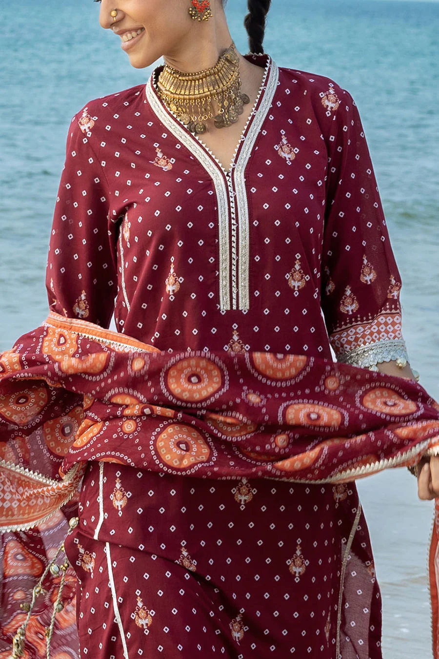 Gul Ahmed CL-62168B Chunri 2026 - Image 2