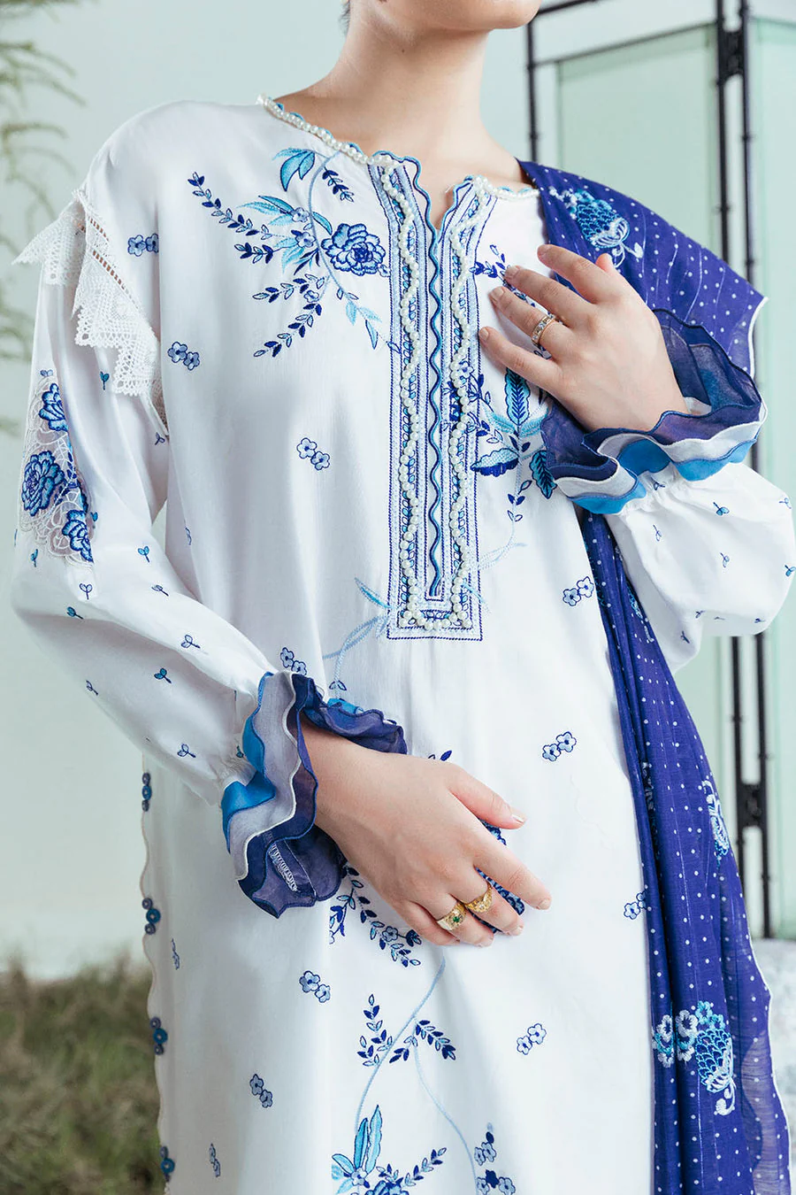 Gul Ahmed FE-52065 Giardino Collection 2026 - Image 2