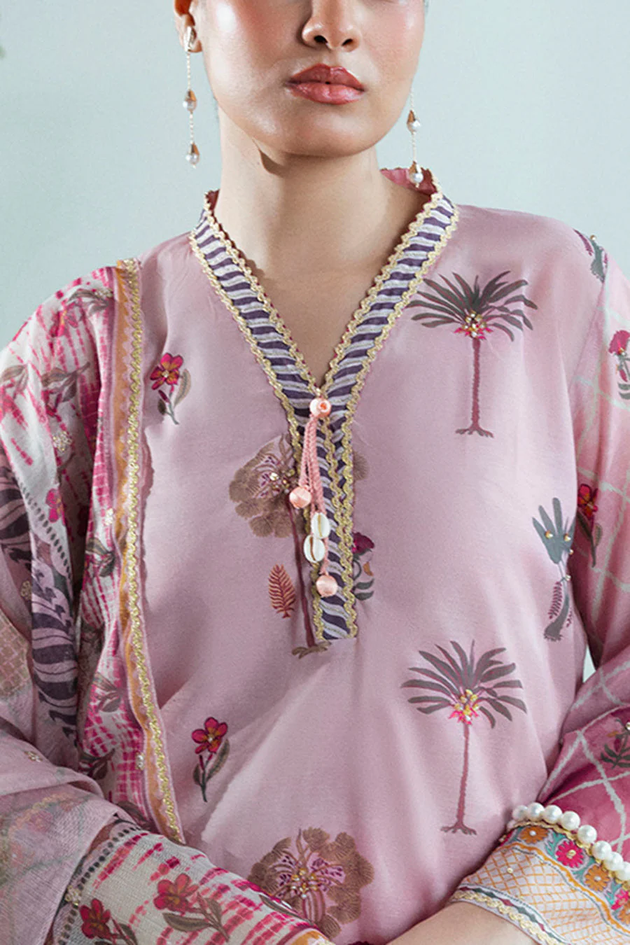 Gul Ahmed FE-52072 Giardino Collection 2026 - Image 2