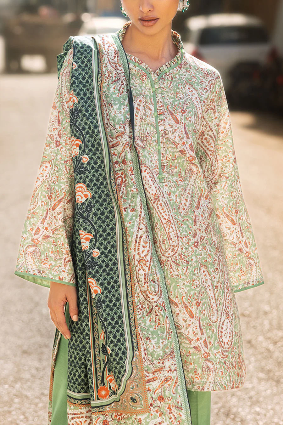 Gul Ahmed K-52043 Rang-E-Sukoon 2025 - Image 2