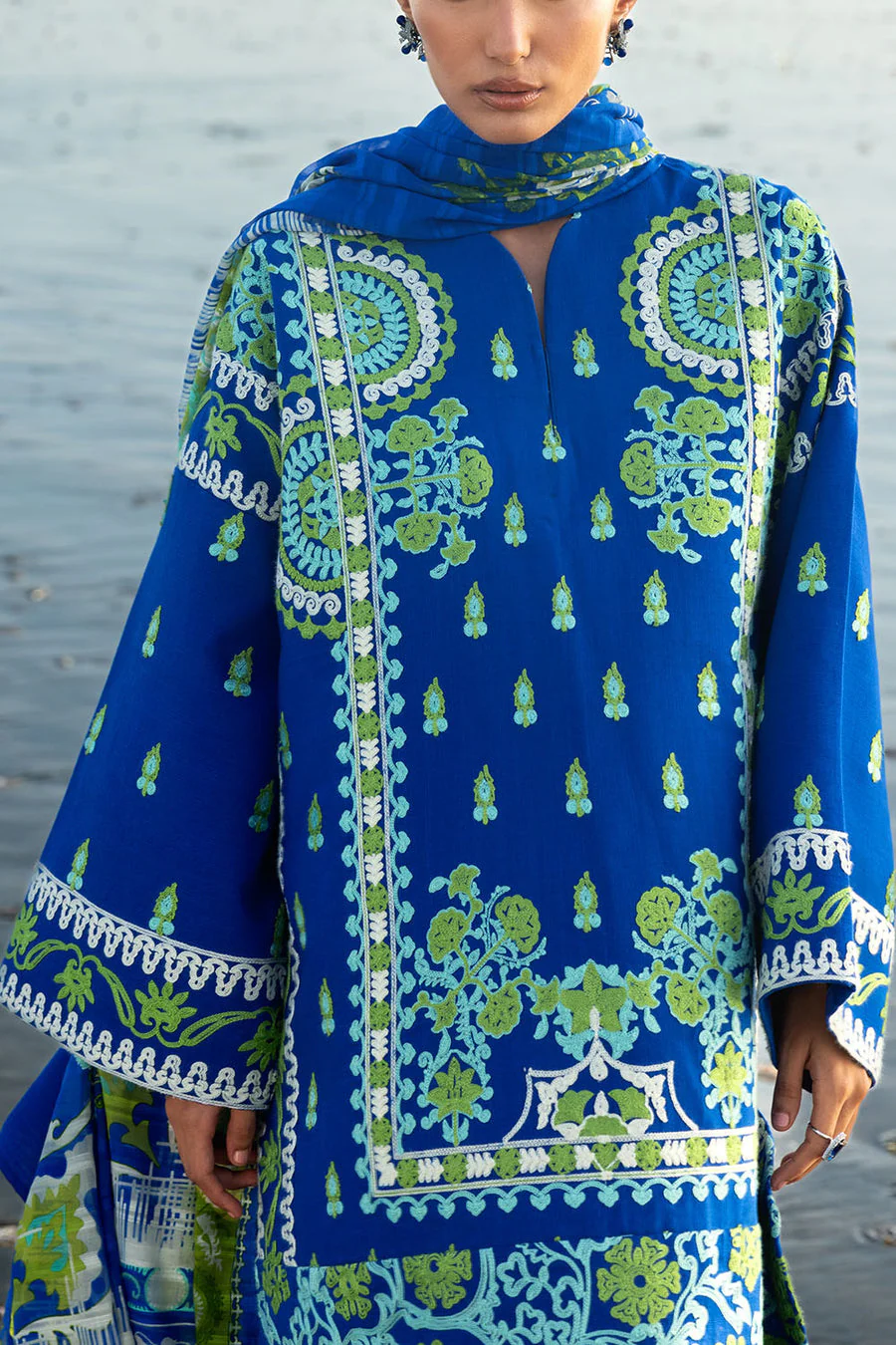 Gul Ahmed K-52101 Rang-E-Sukoon 2025 - Image 2