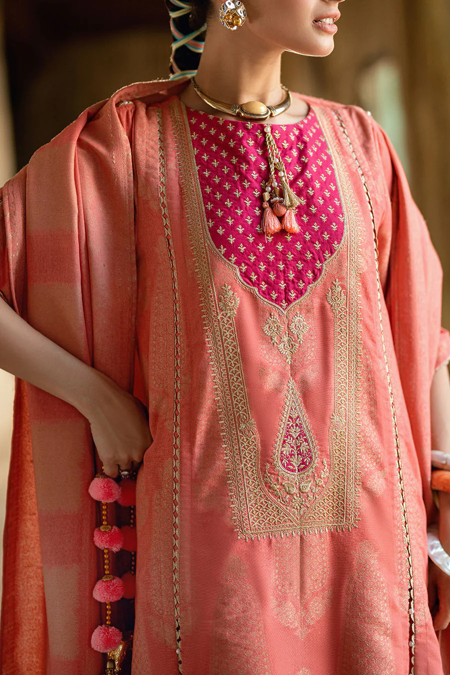Gul Ahmed MJ-52025 Luxe Winter 2025 - Image 2