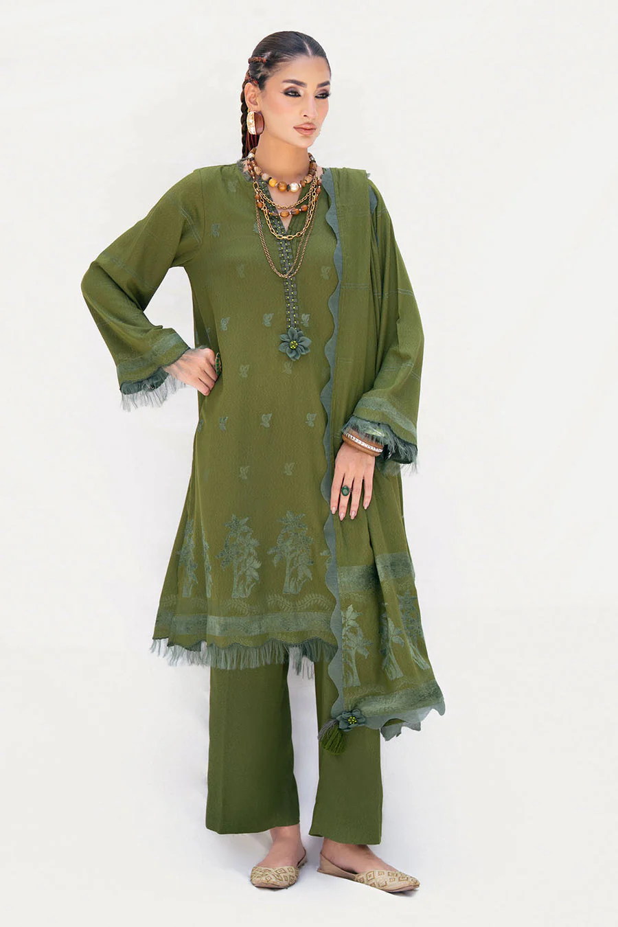 Gul Ahmed MJ-52030 Luxe Winter 2025