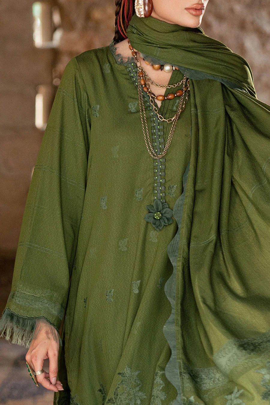 Gul Ahmed MJ-52030 Luxe Winter 2025 - Image 2