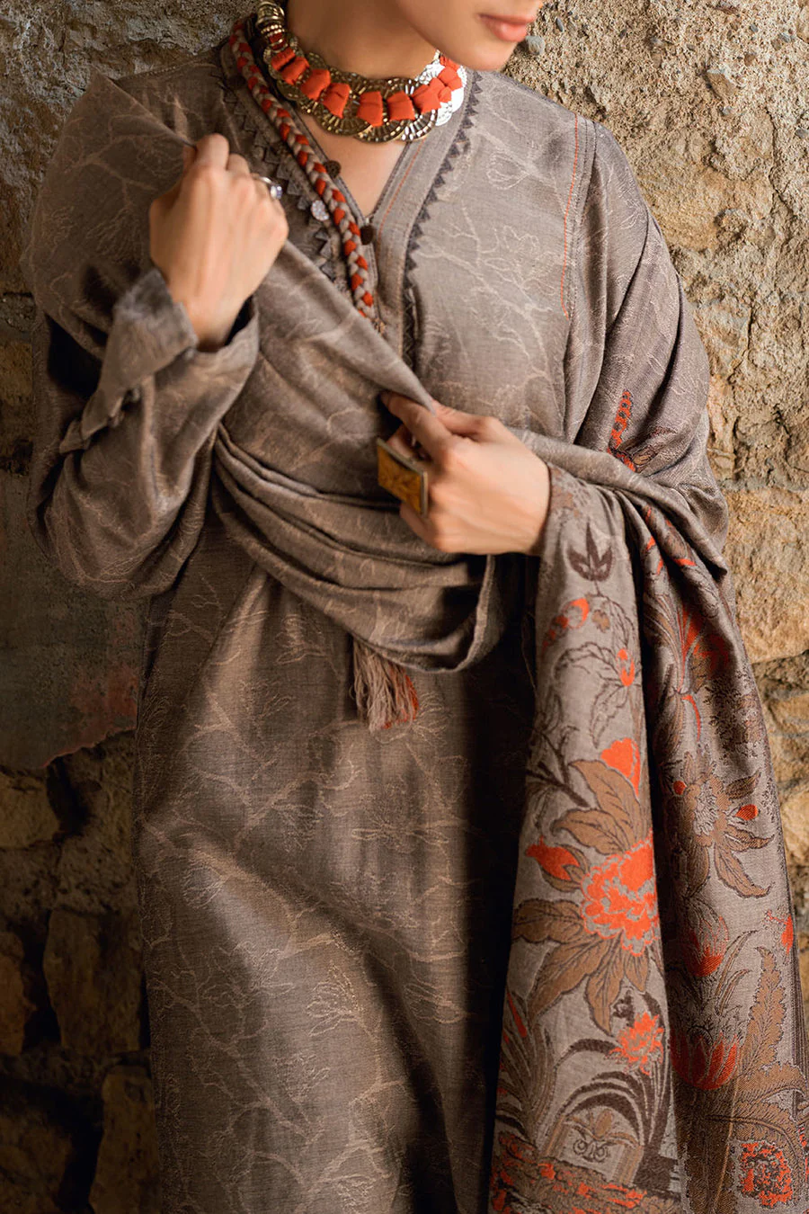 Gul Ahmed MJ-52039 Luxe Winter 2025 - Image 2
