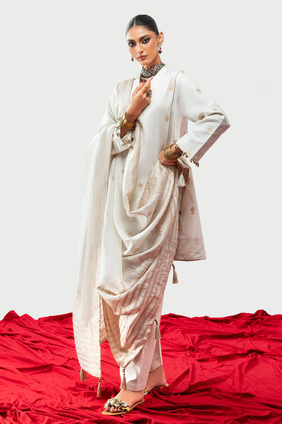 Gul Ahmed MJ-52042 Jacquard Winter 2025