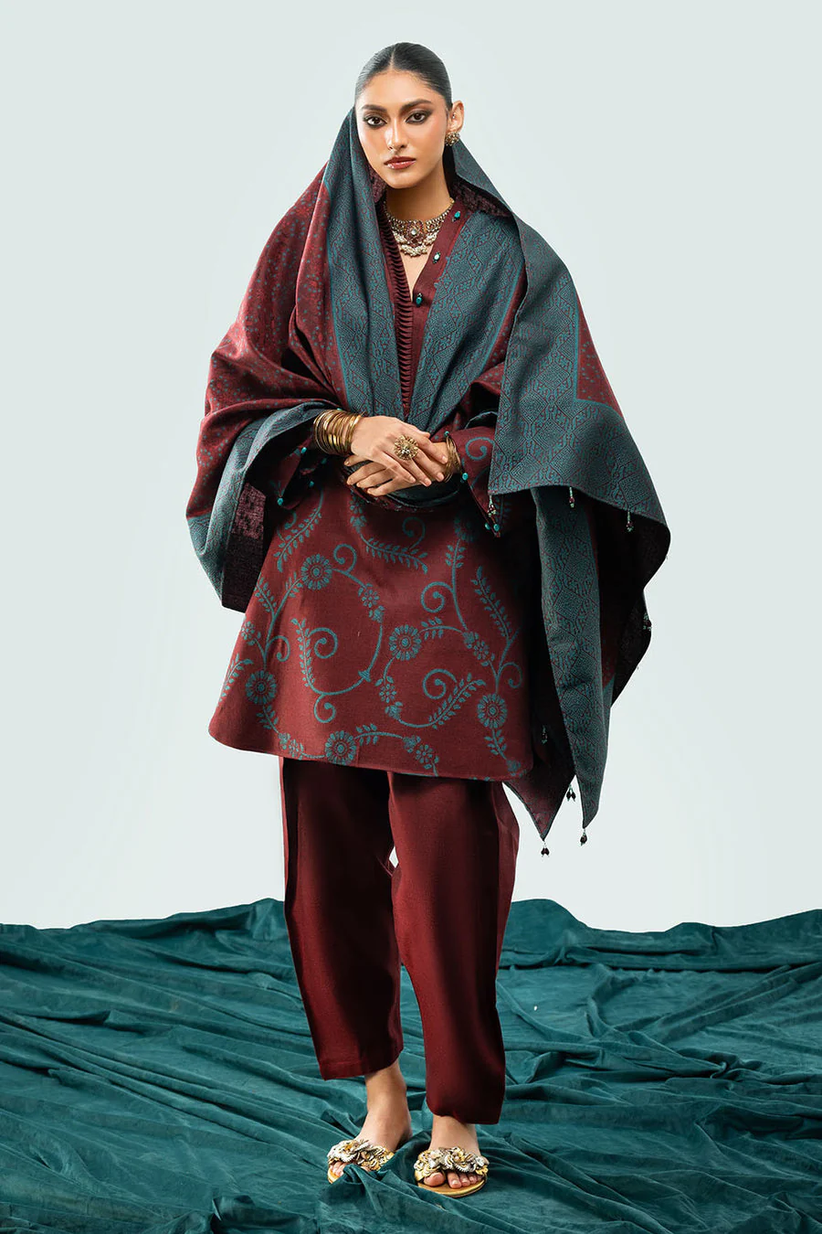 Gul Ahmed MJ-52051 Jacquard Winter 2025
