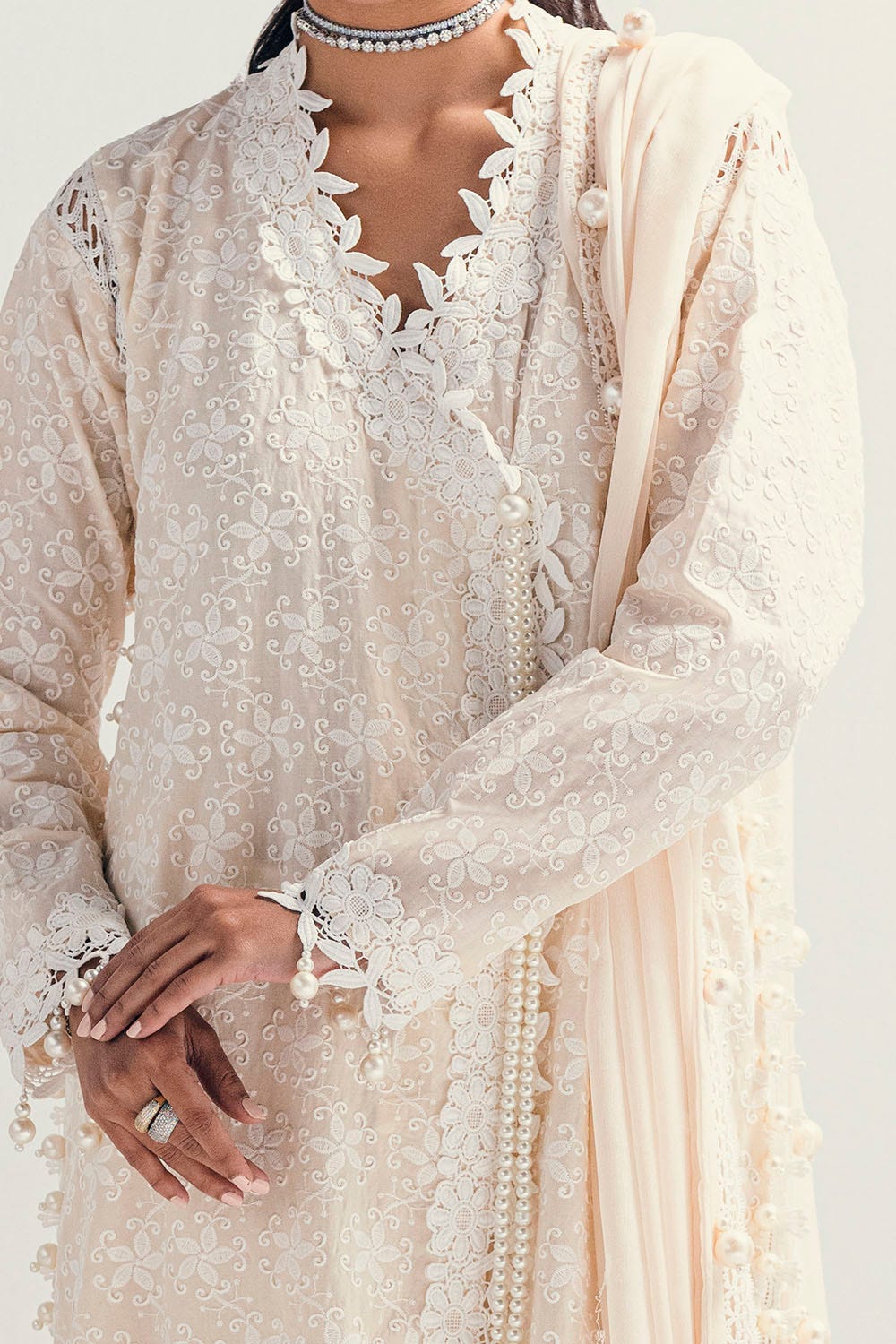 Gul Ahmed PM-52046 Chikankari 2025 - Image 2