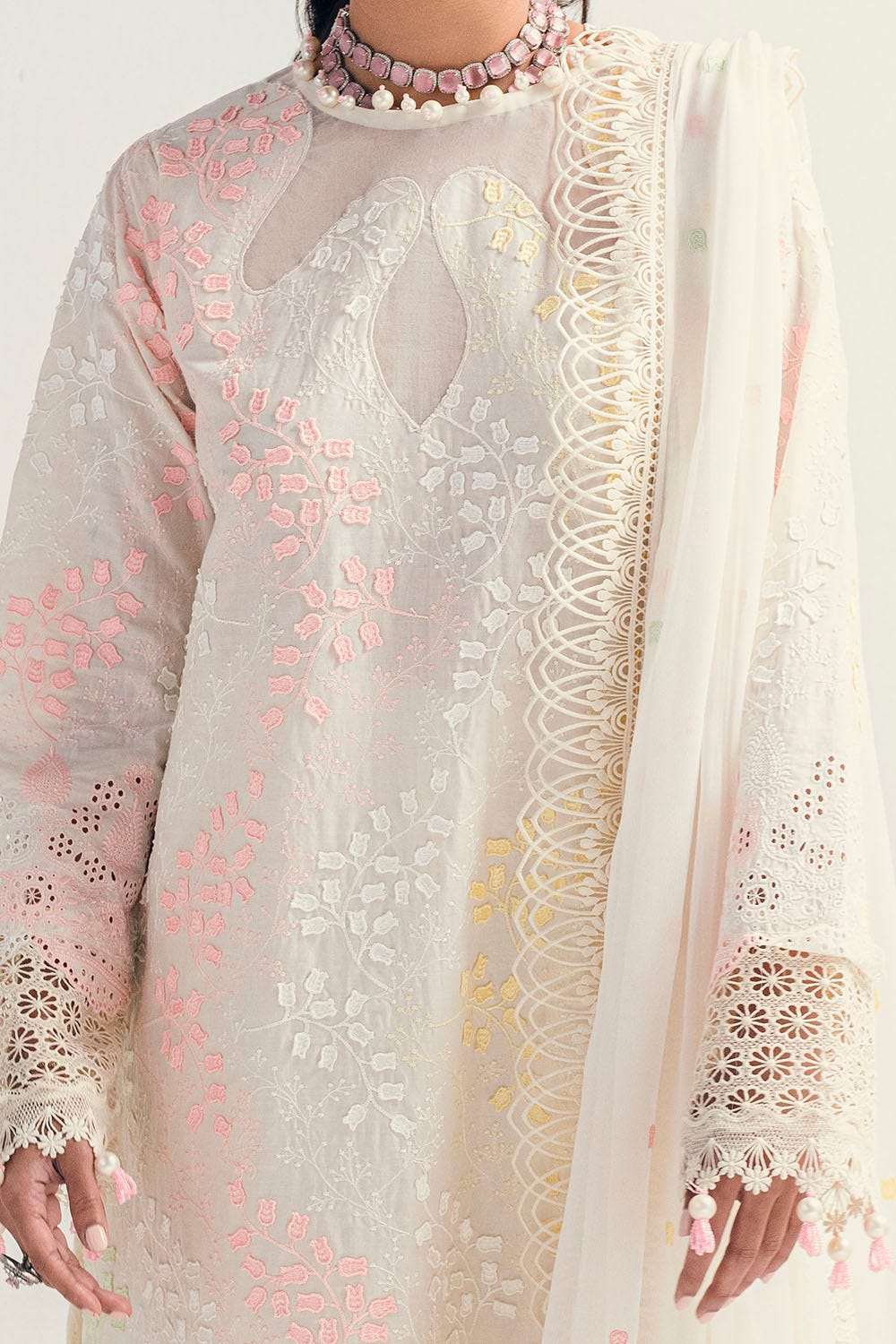 Gul Ahmed PM-52047 Chikankari 2025 - Image 2