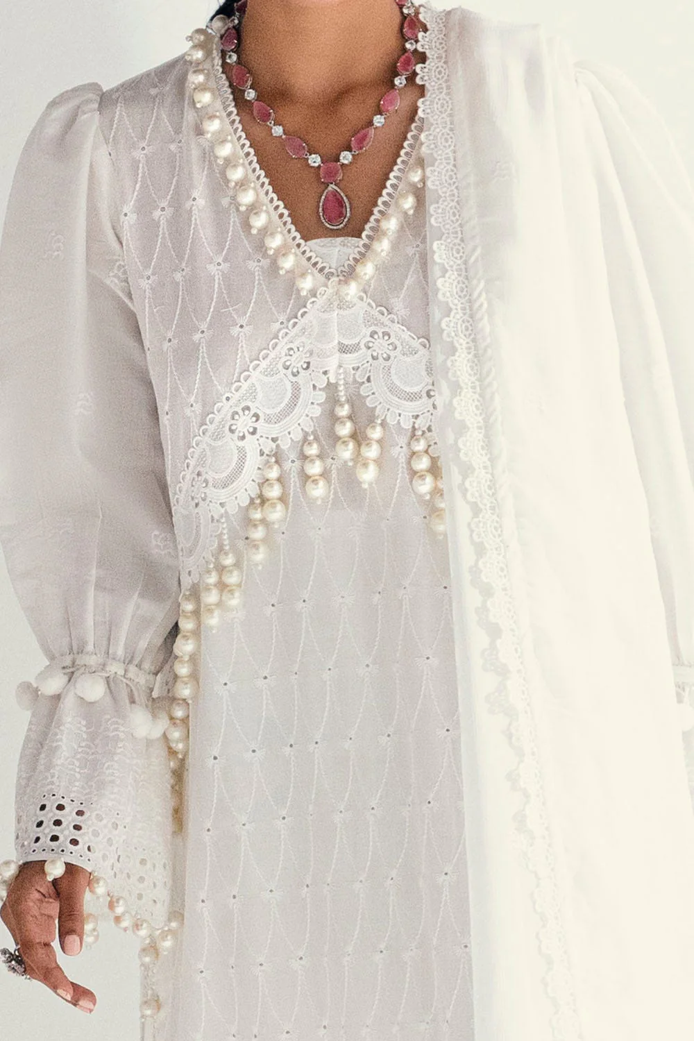 Gul Ahmed PM-52052 Chikankari 2025 - Image 2
