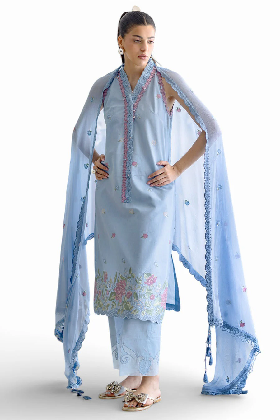 Gul Ahmed PM-62052 Freesia 2026