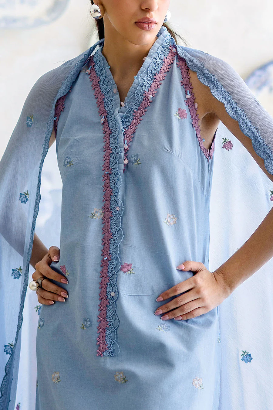 Gul Ahmed PM-62052 Freesia 2026 - Image 2
