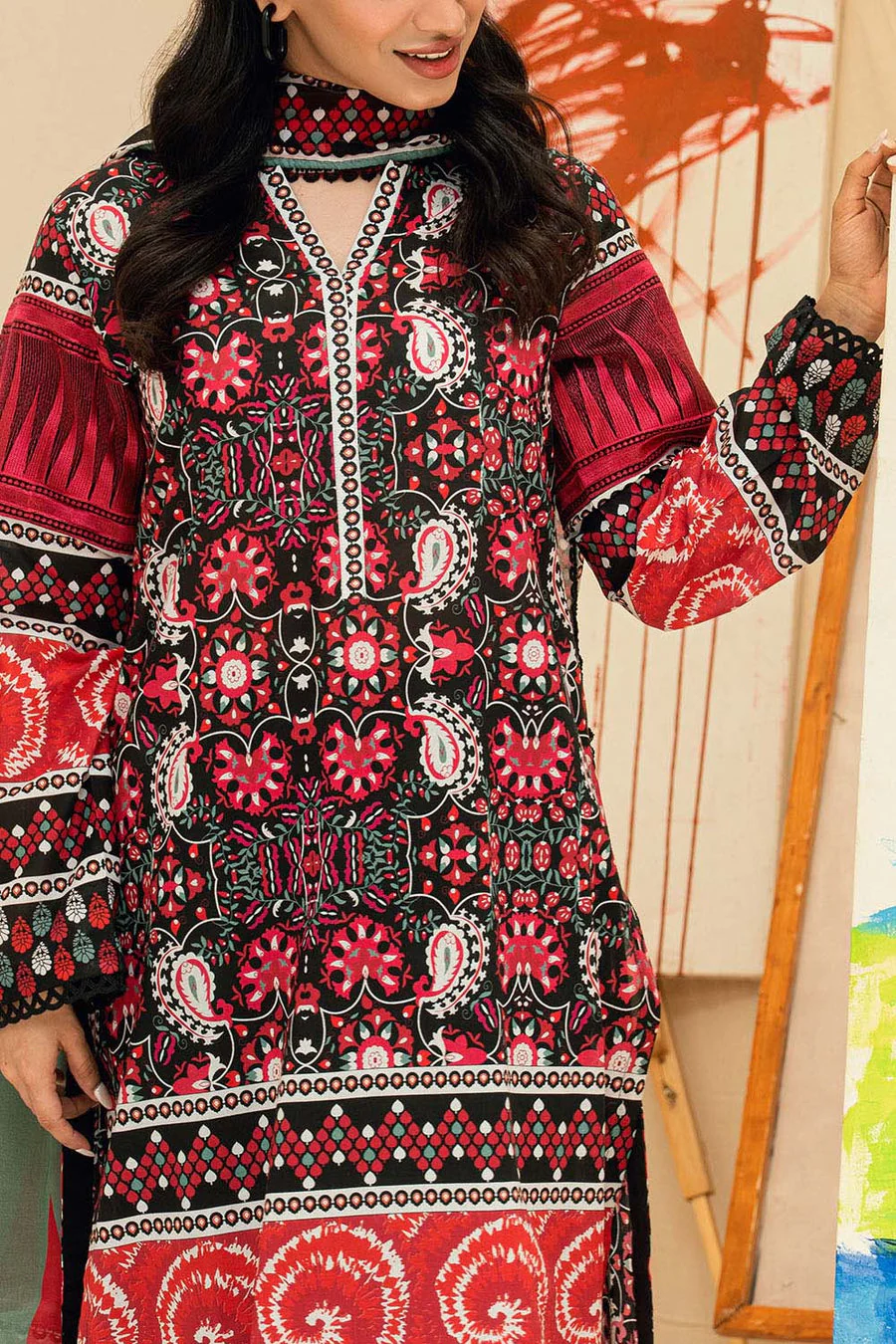 Gul Ahmed SD-52199 Lawn Speical 2026 - Image 2