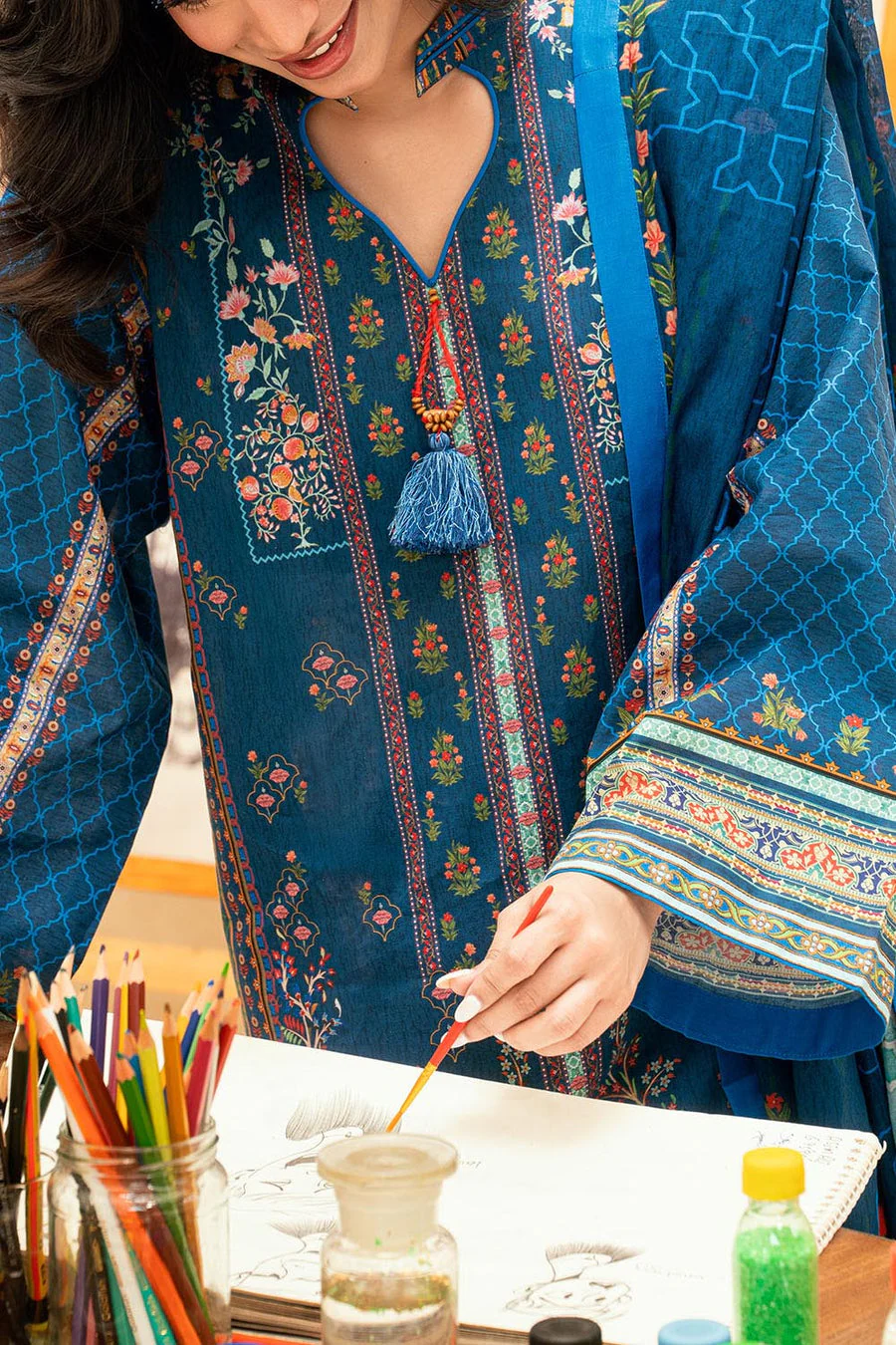 Gul Ahmed SD-52202 Lawn Speical 2026 - Image 2