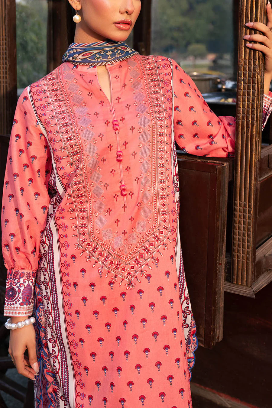 Gul Ahmed SD-52215 Lawn Speical 2026 - Image 2