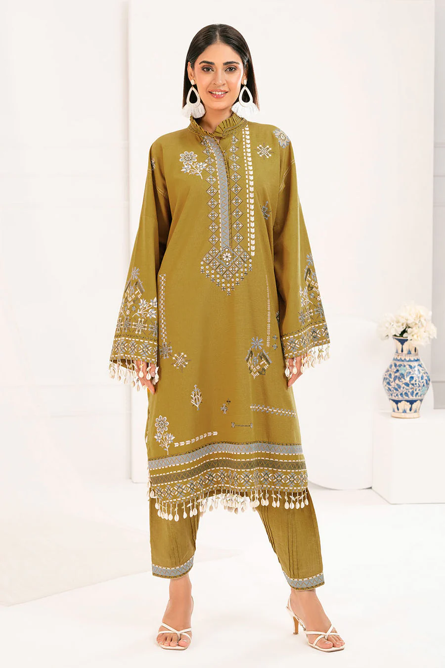 Gul Ahmed TK-52005 5 Piece Khaddar 2025