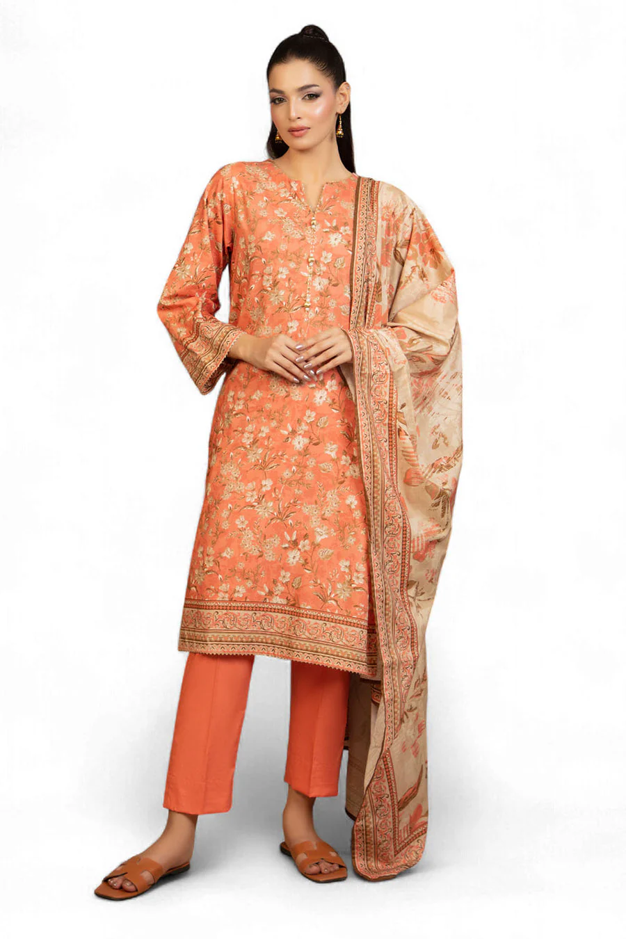 Gul Ahmed WNS-52057 Gul Mohar Winter Edit  2025