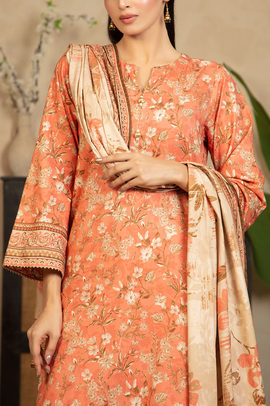 Gul Ahmed WNS-52057 Gul Mohar Winter Edit  2025 - Image 2