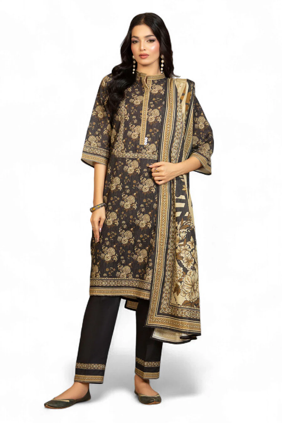 Gul Ahmed WNS-52066 Winter Ridham 2025