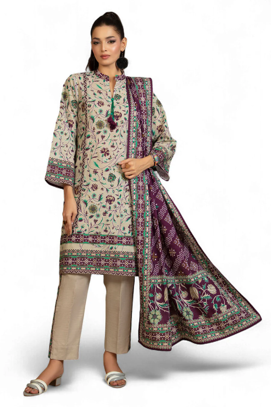 Gul Ahmed WNS-52067 Winter Ridham 2025