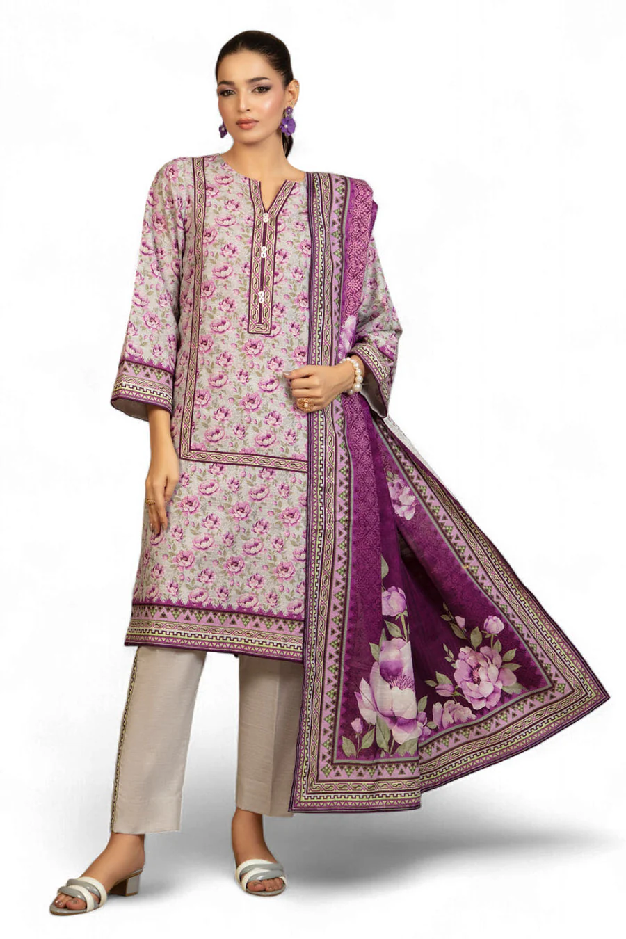 Gul Ahmed WNS-52069 Winter Ridham 2025