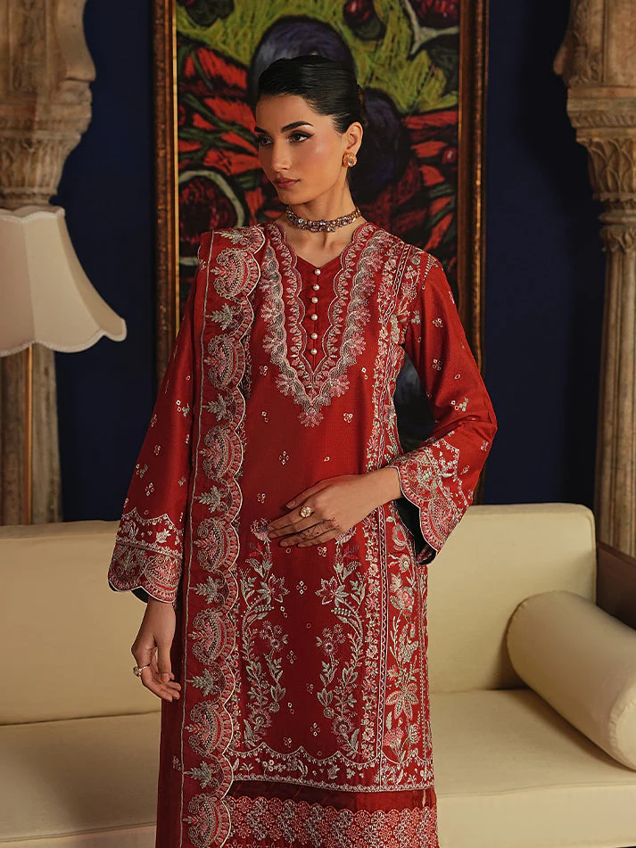 Gulaal Zafielle Maisone Luxury Lawn 2026 - Image 2