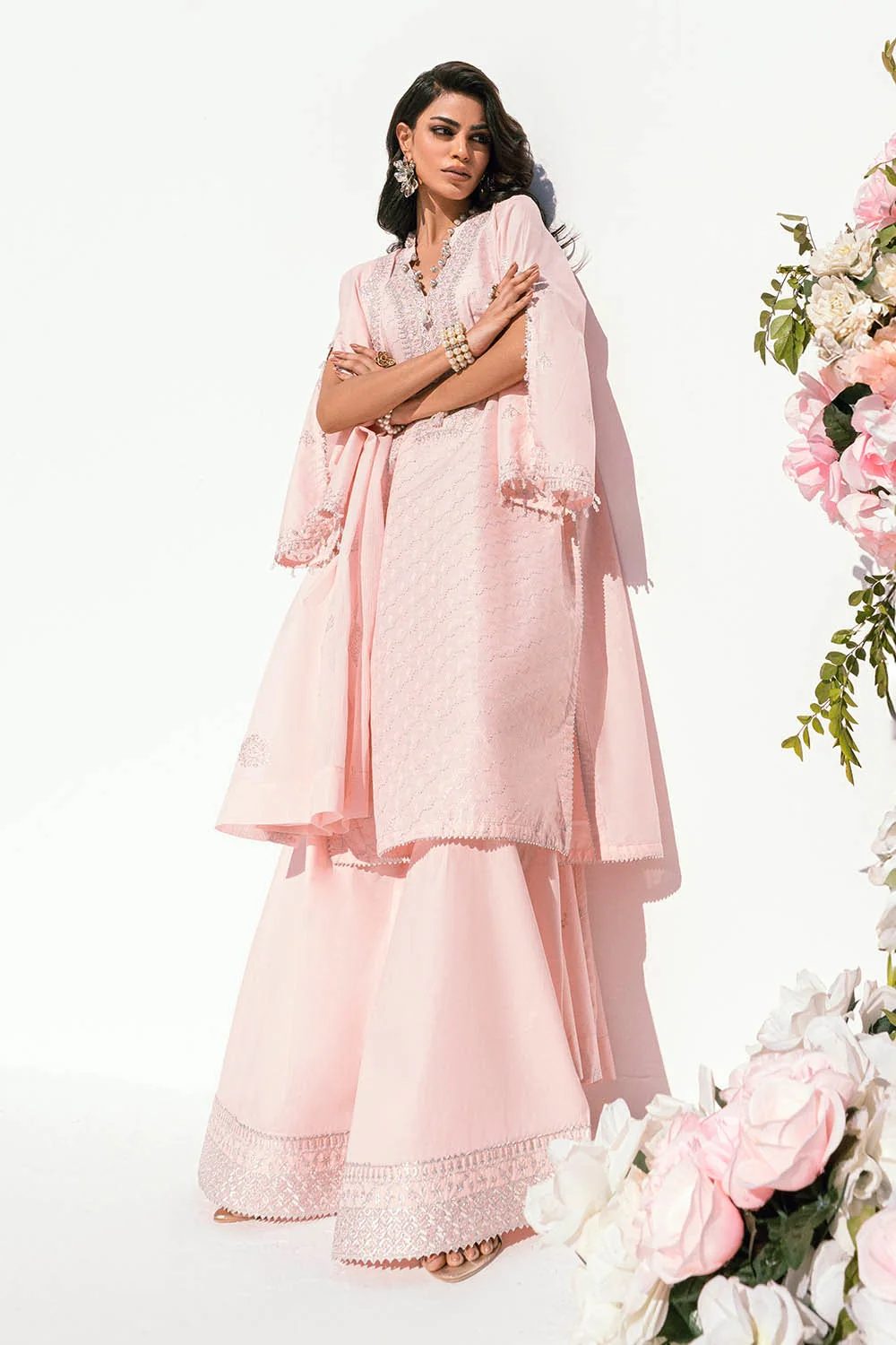 Gulahmed DN-42042 Light Pink Festive Collection 0