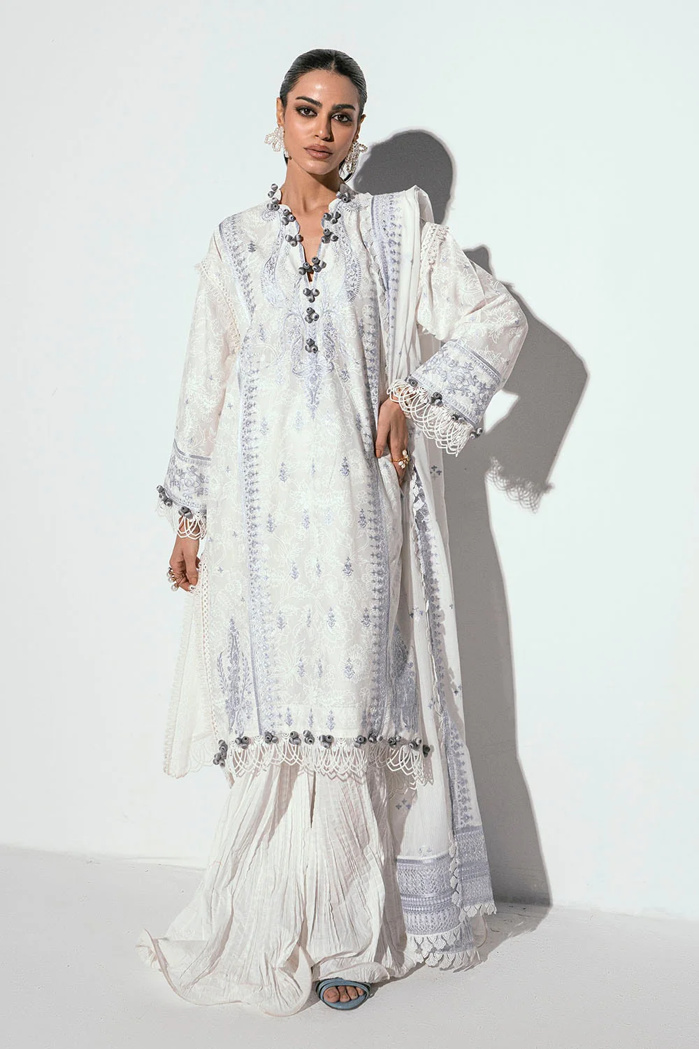Gulahmed DN-42050 White Festive Collection 0
