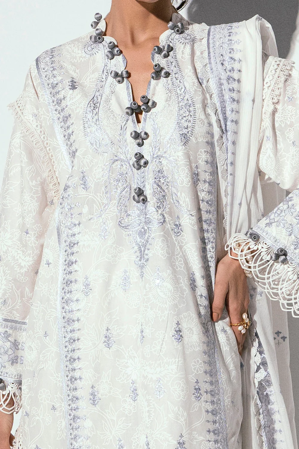 Gulahmed DN-42050 White Festive Collection 0 - Image 2