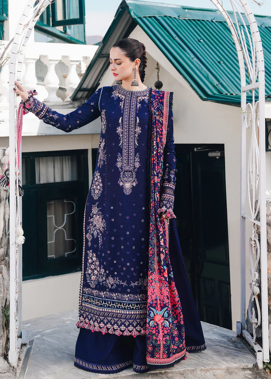 Hussain Rehar Barq Winter Shawl Collection 2024 - Image 2