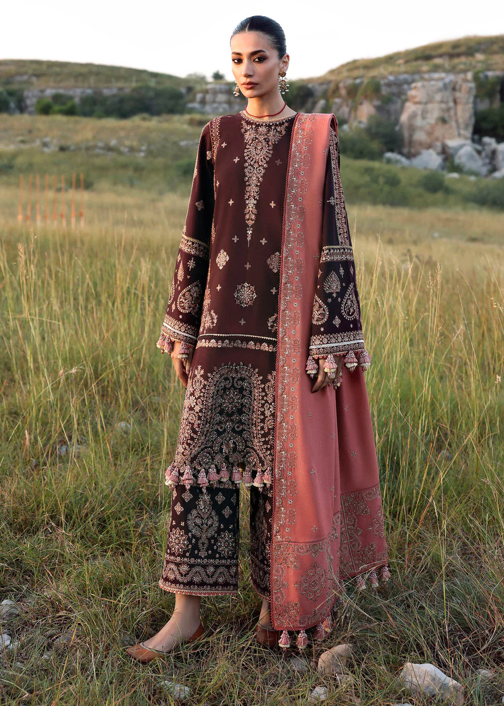 Hussain Rehar Nazneen Khaddar Collection 2025