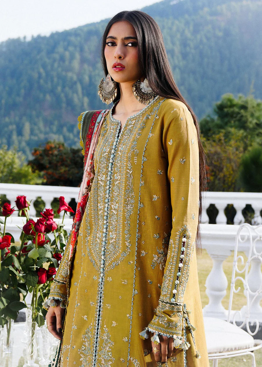 Hussain Rehar Sehr Winter Shawl Collection 2024 - Image 2