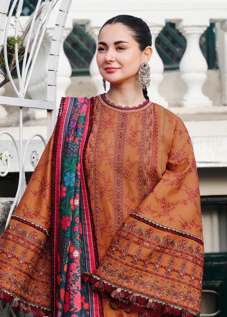Hussain Rehar Tamar Winter Shawl Collection 2024 - Image 2