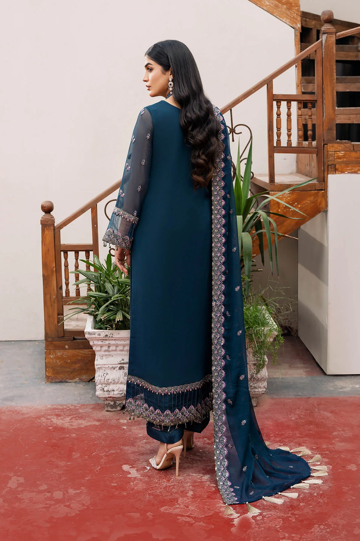 Imrozia I-212 Chamak Sitarah Luxury Chiffon 2024 - Image 2