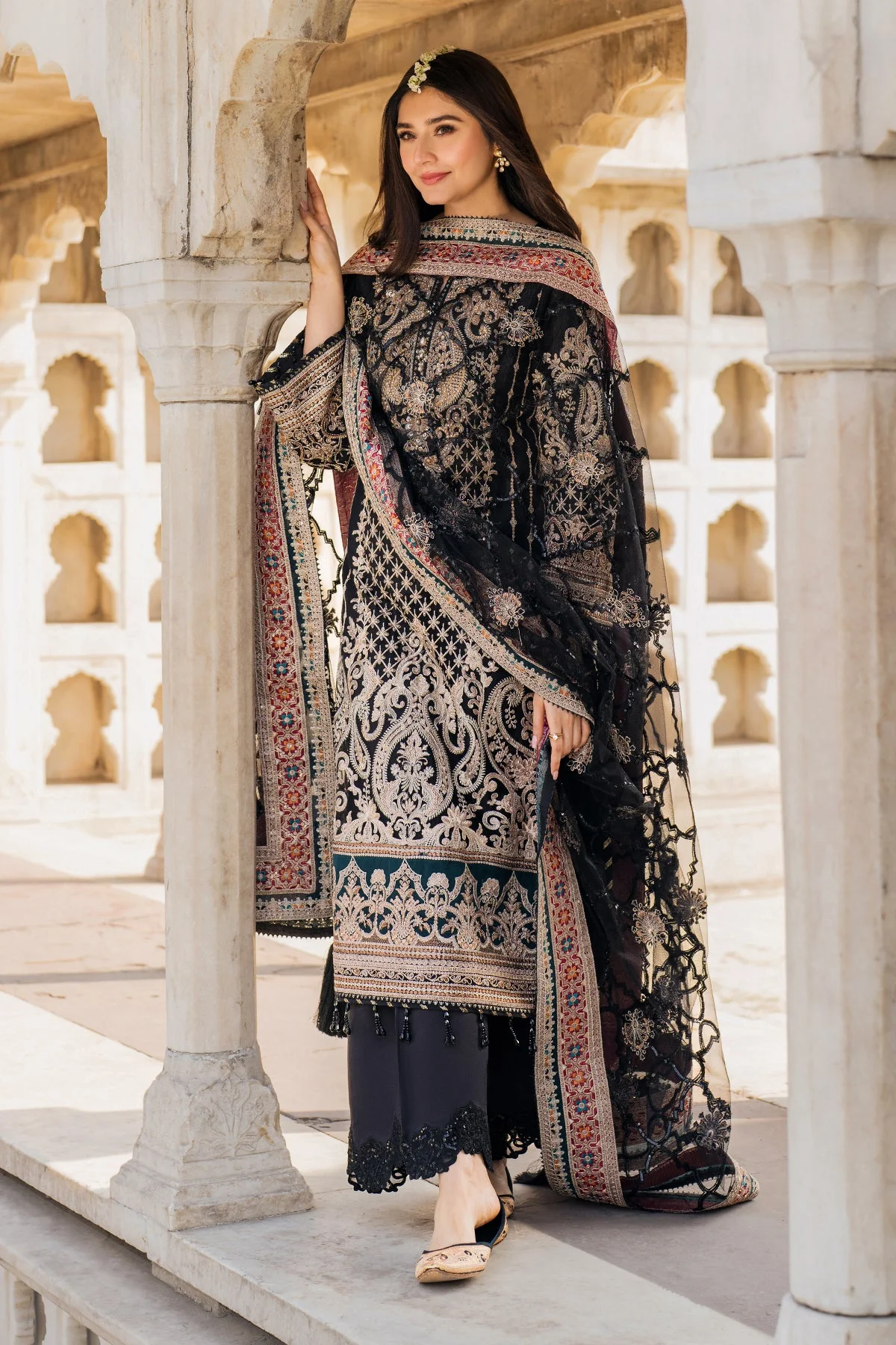 Imrozia Premium I-222 Aqiq Meeras Luxury Eid 2025 - Image 2