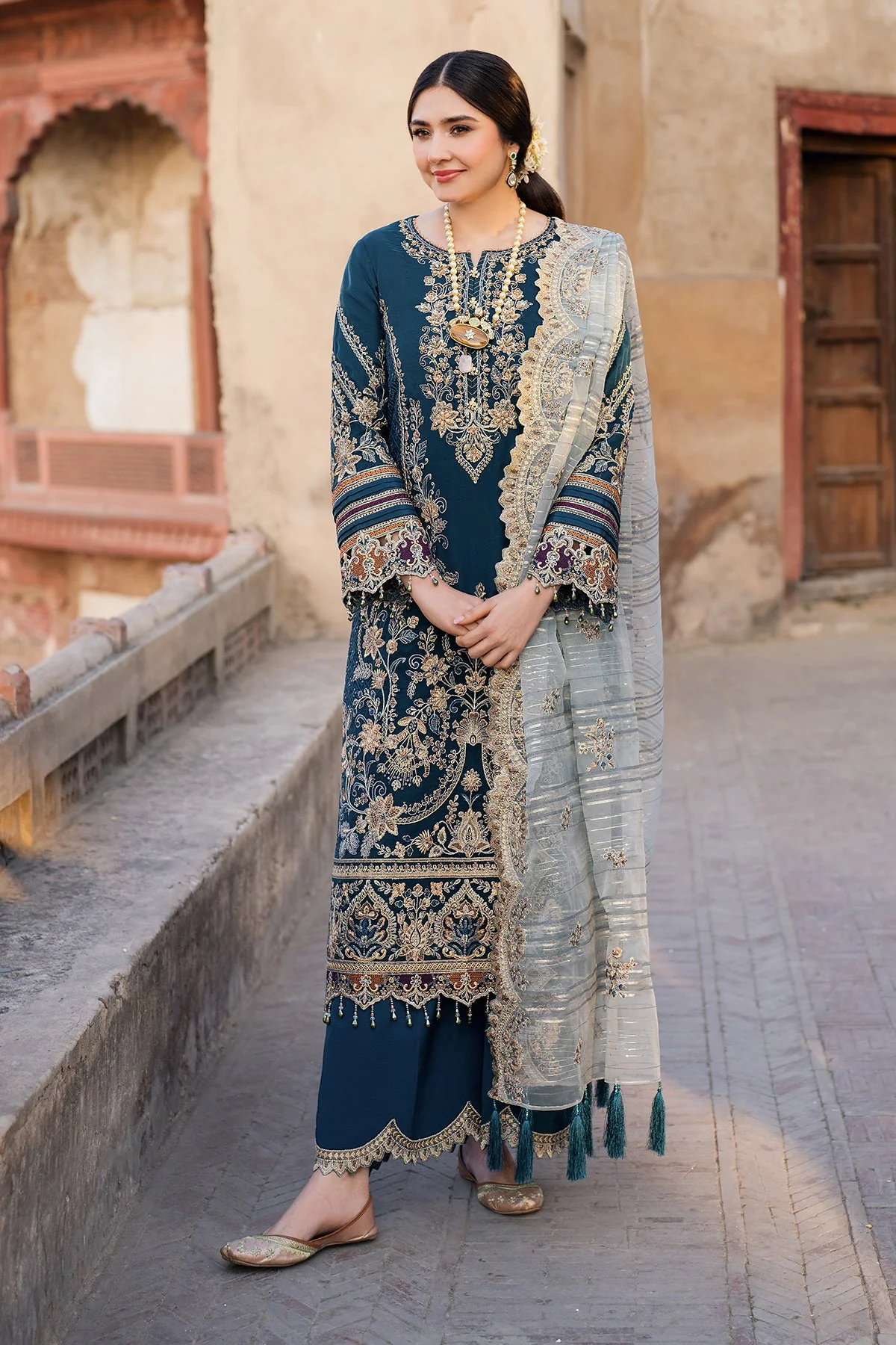 Imrozia Premium I-223 Neelam Meeras Luxury Eid 2025