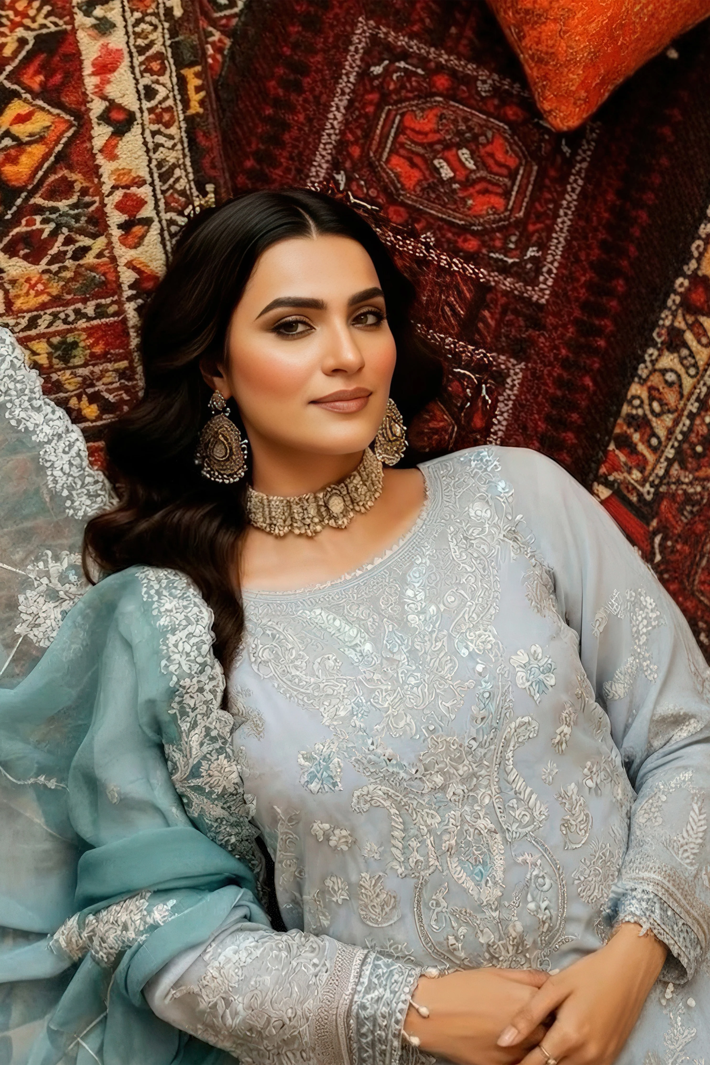 Imrozia Premium I-243 Elif-e-Noor Mehr-e-Mah 2025 - Image 2
