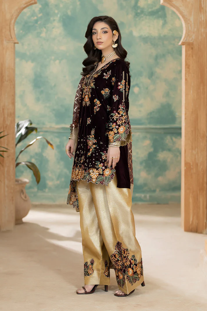 Imrozia Premium I.V-22 Roshni Rukh-E-Makhmal 2025 - Image 2