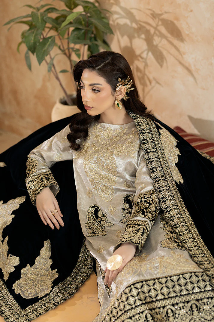 Imrozia Premium I.V-27 Firaaq Rukh-E-Makhmal 2025 - Image 2