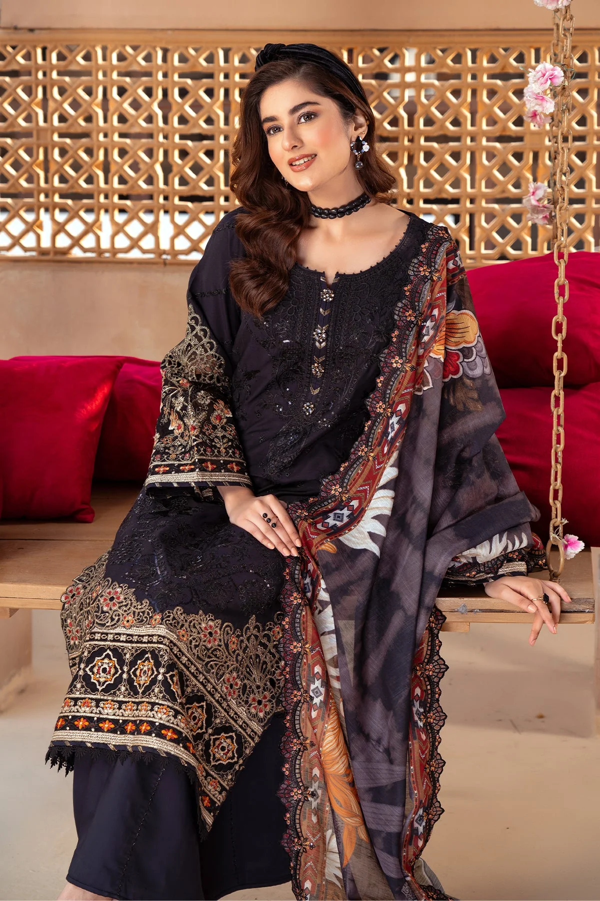Imrozia Premium IP-112 Nisha Raya Viscose Eid Edit 2025 - Image 2