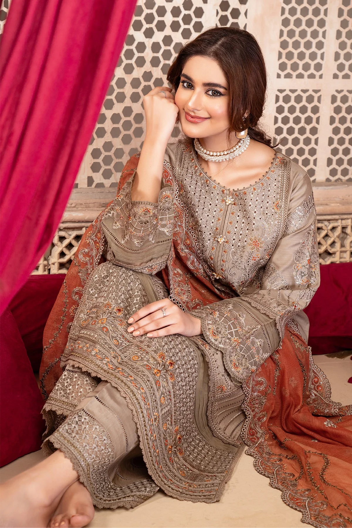 Imrozia Premium IP-116 Myra Raya Viscose Eid Edit 2025 - Image 2