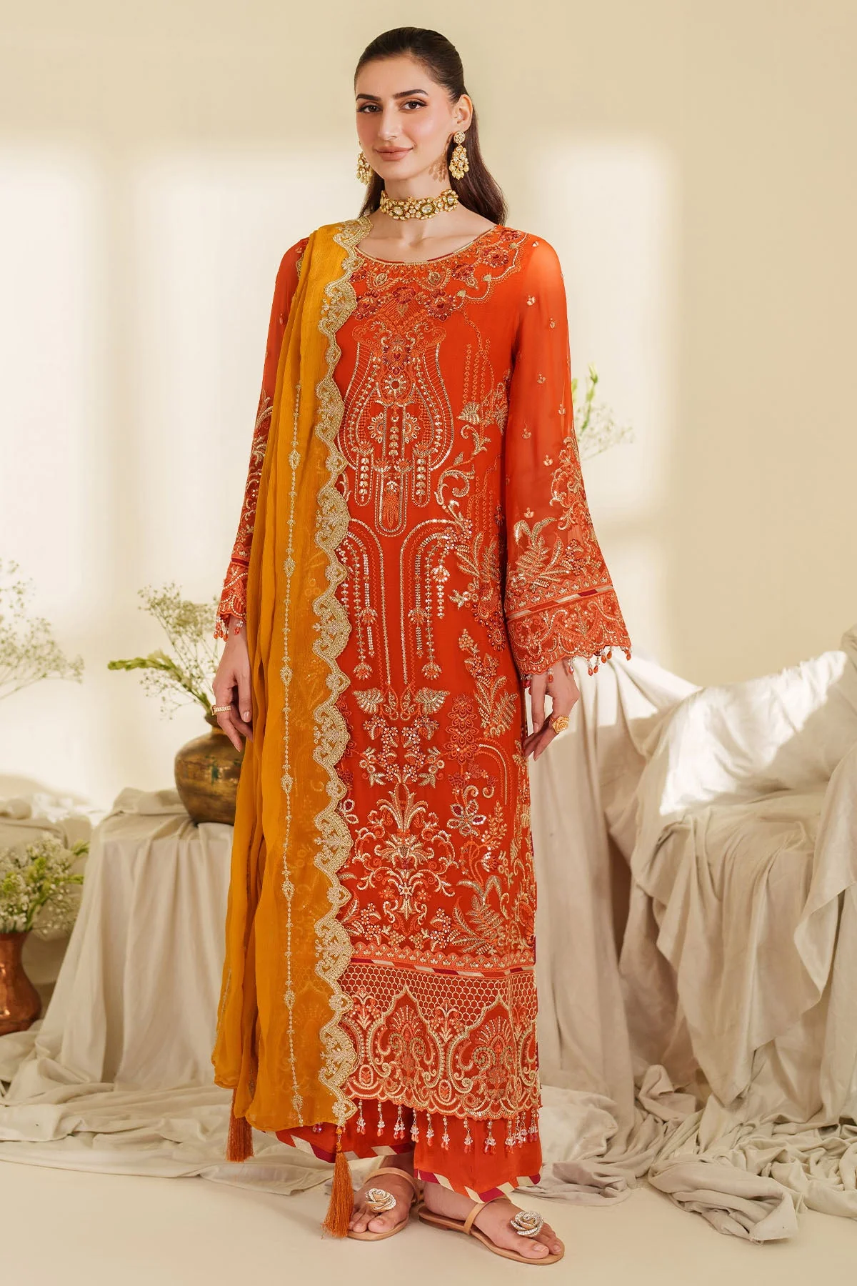 Imrozia Premium M-100 Sira Noore Luxury Chiffon 2025