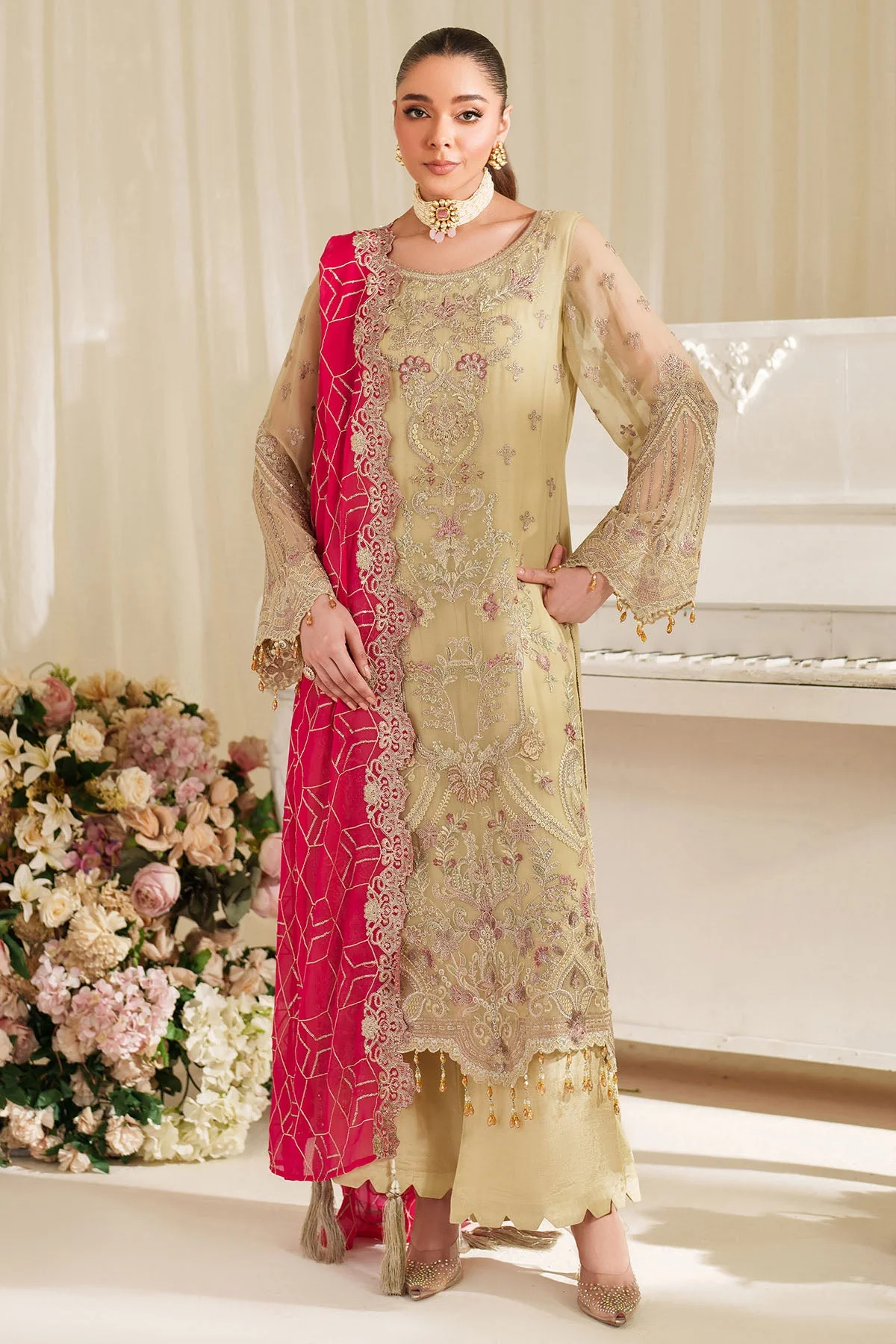 Imrozia Premium M-95 Dhalia Noore Luxury Chiffon 2025