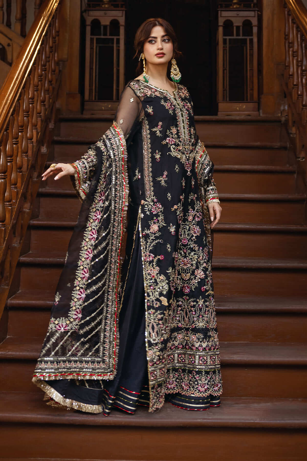 Imrozia Premium SB-32 Mehrang Sajal Bridal Collection 2025