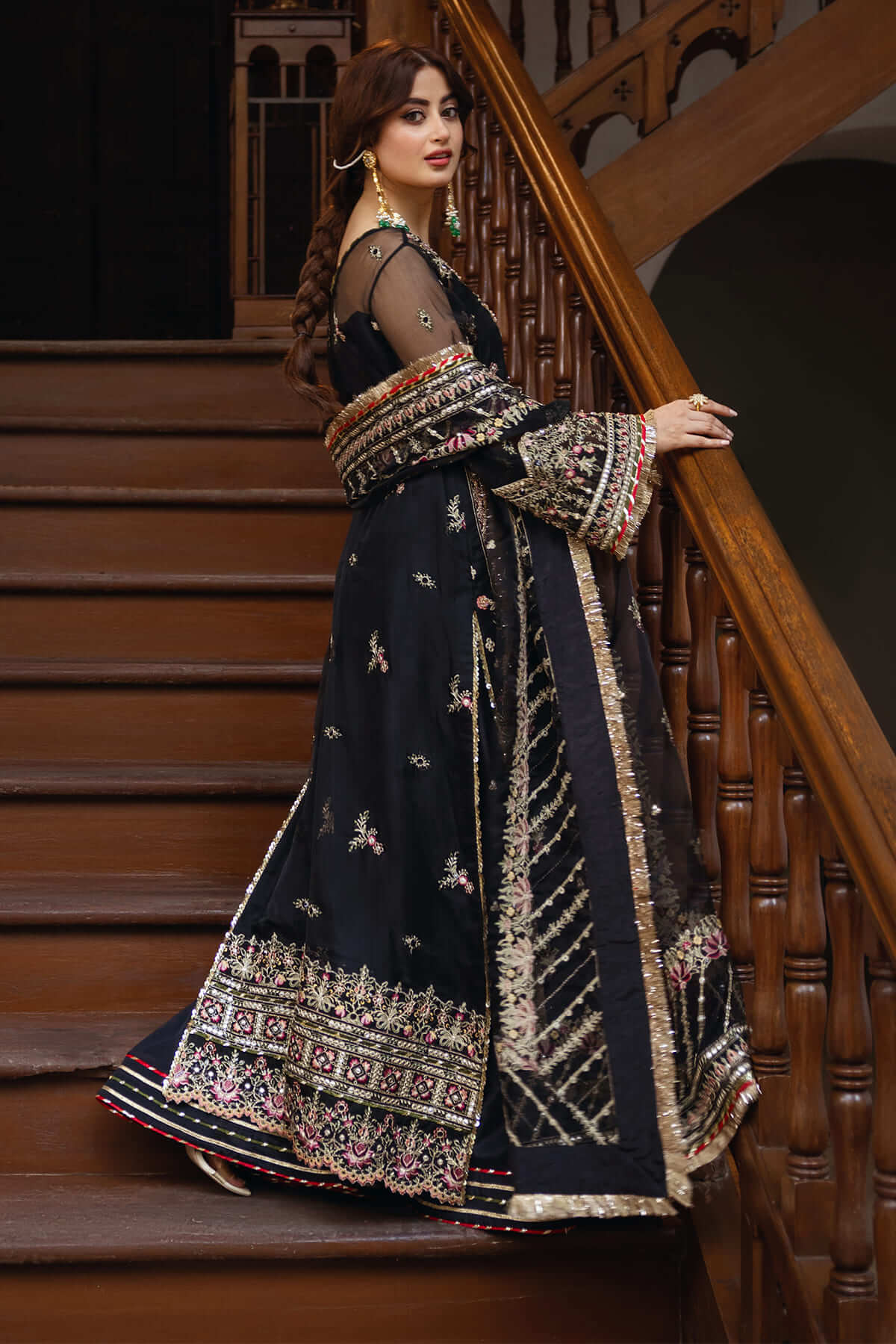 Imrozia Premium SB-32 Mehrang Sajal Bridal Collection 2025 - Image 2